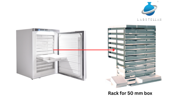 Rack für N04-N123001  für 74 Boxen, 50mm
