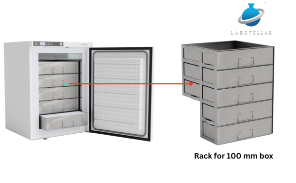 Rack für N04-N123001 für 33 Boxen, 100mm